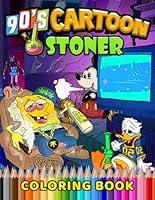 Algopix Similar Product 7 - 90s Cartoon Stoner Coloring Book For