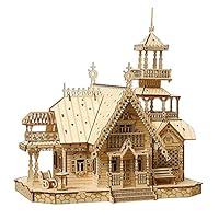 Algopix Similar Product 4 - RVPECHWJ 3D Wooden Puzzles Vintage