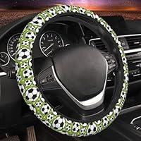 Algopix Similar Product 5 - GEHGXF Steering Wheel Cover Football