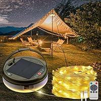 Algopix Similar Product 8 - TuoPuLife Solar Camping Sting