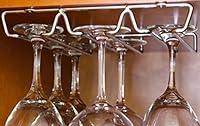 Algopix Similar Product 11 - DecoBros Under Cabinet Wine Glass