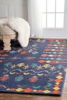 Algopix Similar Product 8 - nuLOOM Jannet Tribal Wool Rug 5 x 8