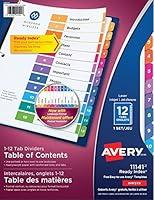 Algopix Similar Product 20 - Avery Ready Index Table of Contents
