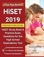 Algopix Similar Product 3 - HiSET 2019 Preparation Book HiSET