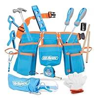 Algopix Similar Product 19 - HiSpec 16pc Blue Kids Tool Kit Set 