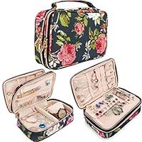 Algopix Similar Product 20 - Travel Jewelry Organizer Case Storage