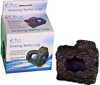 Algopix Similar Product 10 - Blue Spotted Betta Log Fish Ornaments