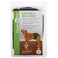 Algopix Similar Product 20 - Clean Go Pet Washable Male Wrap 