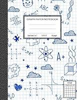 Algopix Similar Product 12 - Graph Paper Notebook Quad Ruled 5