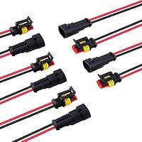 Algopix Similar Product 10 - MUYI 5 Kits 2 Pin Connector 18AWG