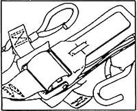 Algopix Similar Product 14 - TRANSOM TIE Down 1" W x 4'L Black
