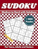 Algopix Similar Product 4 - Sudoku Puzzle Book Medium to Hard with