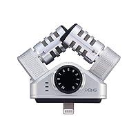 Algopix Similar Product 1 - Zoom iQ6 Stereo XY Microphone for