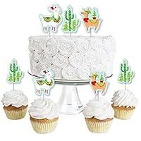 Algopix Similar Product 19 - Big Dot of Happiness Fa La Llama 