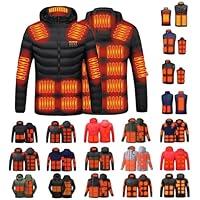 Algopix Similar Product 9 - YMADREIG Mens Heated Jackets Heated