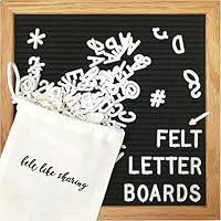 Algopix Similar Product 16 - Felt Letter Board 10x10in Changeable