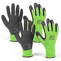 Algopix Similar Product 16 - WORKPRO 2 Pairs Works Gloves with