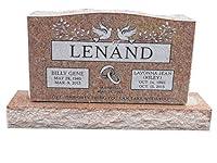 Algopix Similar Product 10 - Headstone  monument grade morning rose