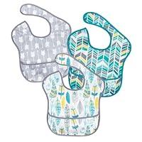 Algopix Similar Product 17 - Bumkins Bibs for Girl or Boy SuperBib