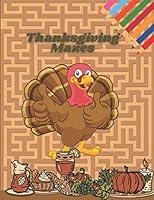 Algopix Similar Product 10 - Thanksgiving Mazes A Fun Puzzles
