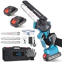 Algopix Similar Product 5 - Mini Chainsaw Cordless Battery Powered