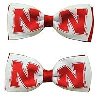 Algopix Similar Product 15 - NCAA University of Nebraska Hair Bow