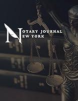 Algopix Similar Product 8 - New York Notary Journal Log Book for