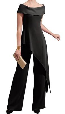 Best Deal for 2 Pieces Mother of The Bride Pant Suits Plus Size Mother of