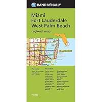Algopix Similar Product 10 - Folded Map Miami Fort Lauderdale and