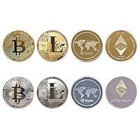 Algopix Similar Product 14 - JARAGAR Cryptocurrency Gift Set 8PCS