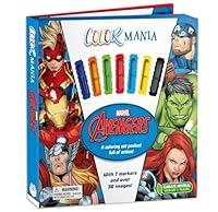 Algopix Similar Product 17 - Marvel Avengers Colormania with 7