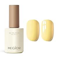 Algopix Similar Product 20 - MEGIOR Yellow Gel Nail Polish 15ML