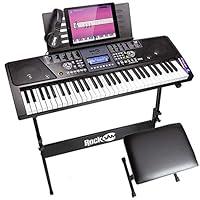 Algopix Similar Product 20 - RockJam 61 Key Keyboard Piano With LCD