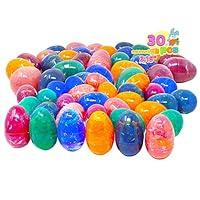 Algopix Similar Product 18 - 30 PCs Painted Jumbo Easter Eggs for