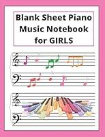 Algopix Similar Product 13 - Blank Sheet Piano Music Notebook for