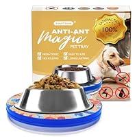 Algopix Similar Product 4 - SoulThink Ant Proof Cat Dog Bowl Tray 