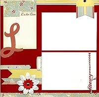 Algopix Similar Product 20 - L is for Love  12x12 Premade Scrapbook
