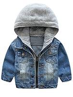 Algopix Similar Product 9 - Abolai Baby Boys Basic Denim Jacket