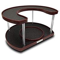 Algopix Similar Product 12 - Spice Rack Organizer for Cabinet 2 Tier