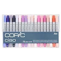 Algopix Similar Product 4 - Copic I72B Ciao Markers Set B, 72-Piece