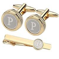 Algopix Similar Product 20 - GWD Mens Cufflinks Tie clips set Set