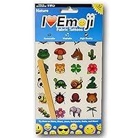 Algopix Similar Product 12 - Emoji Nature Fabric Tattoo Pack  32