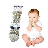 Algopix Similar Product 3 - Tasty Tie Teething Tie 3in1 Clipon