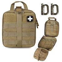 Algopix Similar Product 1 - LIVANS Tactical First Aid Pouch Molle