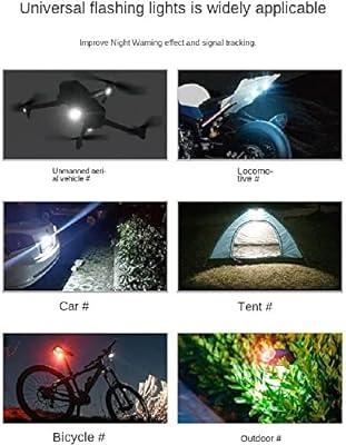 LED Strobe Light Anti-Collision Flashing Signal with Remote for Bike  Motorcycle