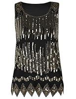 Algopix Similar Product 18 - PrettyGuide Womens Sequin Tank Top
