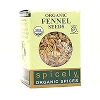 Algopix Similar Product 7 - Spicely Organic Fennel Seeds 03 Oz
