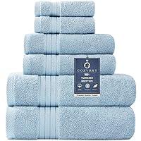 Algopix Similar Product 13 - COZYART Luxury Bath Towels Set Turkish