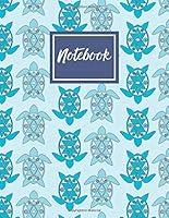 Algopix Similar Product 3 - Blue Turtle Notebook Journal