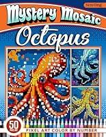 Algopix Similar Product 19 - Octopus Mystery Mosaics Color by